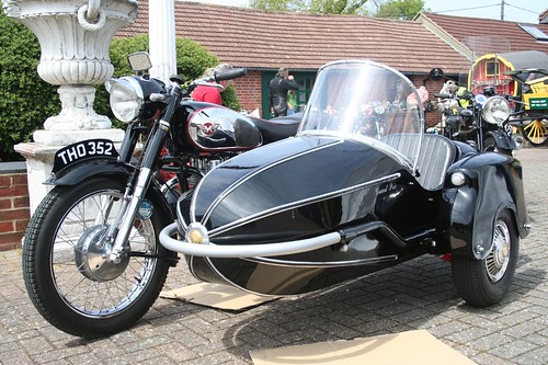 Classic Matchless Motorcycle & Sidecar