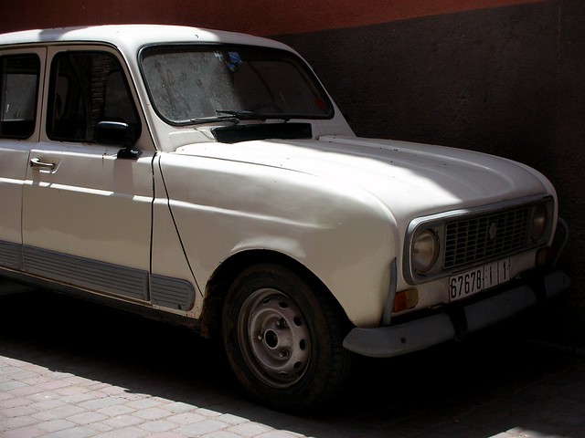 Marrakech Medina - Old Car