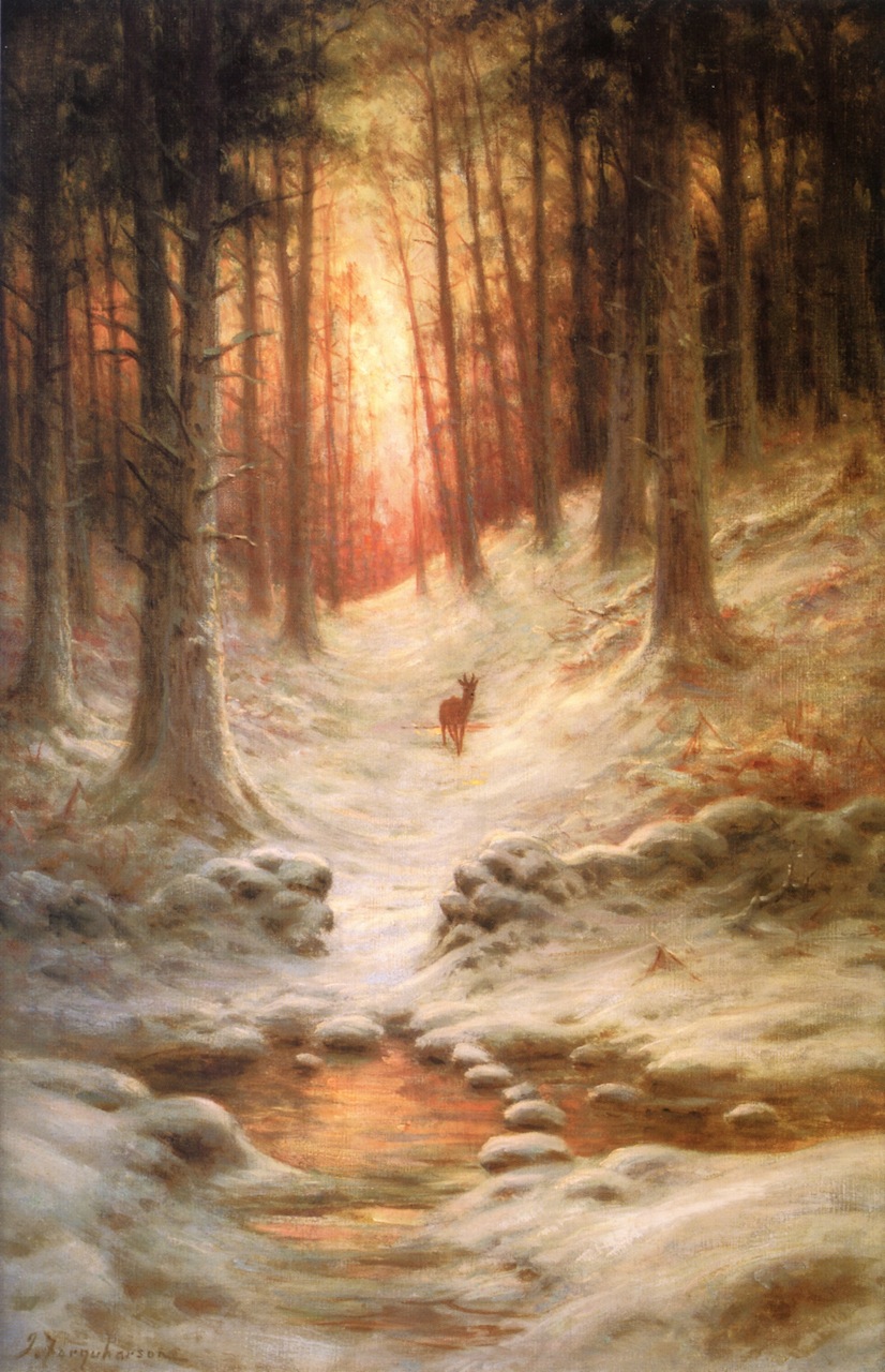 In Deep Mid Winter by Joseph Farquharson