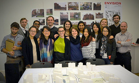 As a part of AAP NYC’s fall Urban Design Studio, second-year M.R.P. and M.L.A. students devised a simulation tool, Envision Baruch, to foster community engagement for increasing affordable housing on Manhattan's Lower East Side. 