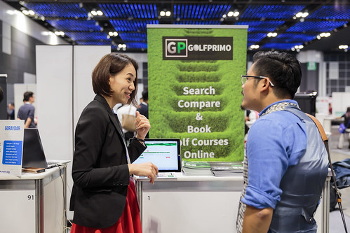 Golfprimo at Tech in Asia Singapore 2015