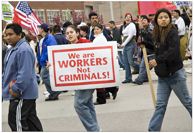 We Are workers not criminals