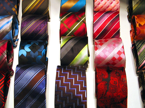 The tie is a very versatile piece of clothing