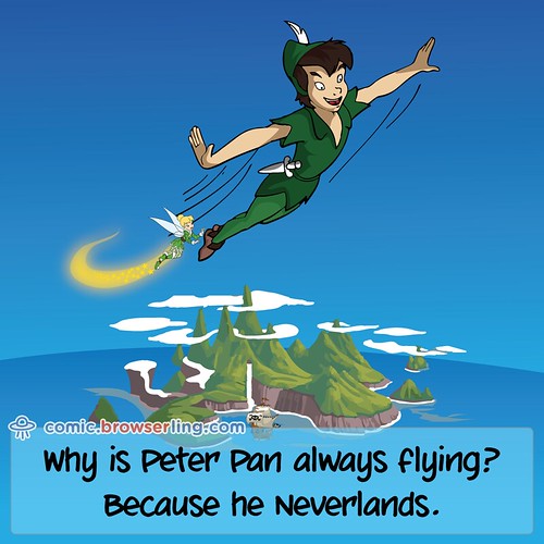 Peter Pan - Webcomic about web developers, programmers and browsers