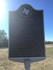 TX historical marker between Malakoff and Waco, TX.  Jan 2017.