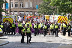 EDL Come To Sheffield 2015