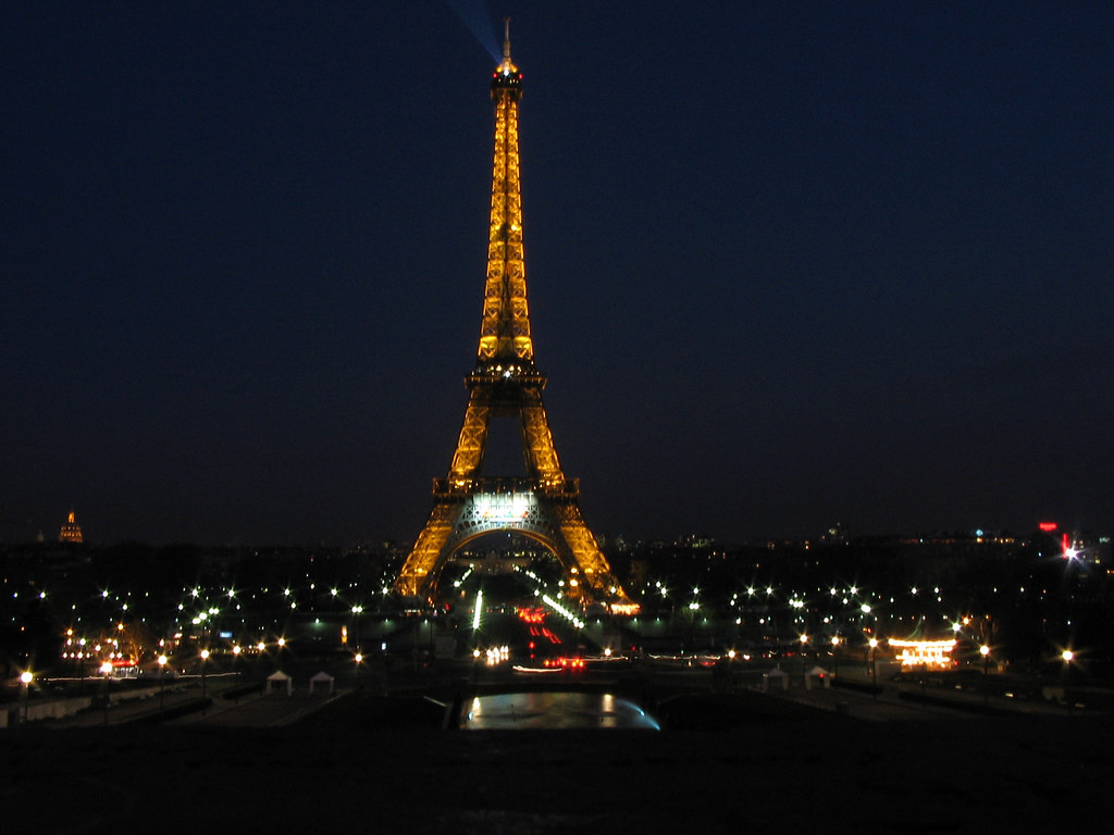 Tour Eiffel de nuit