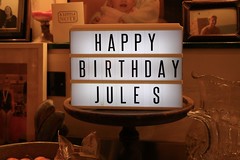 Happy Birthday Me Julie xx