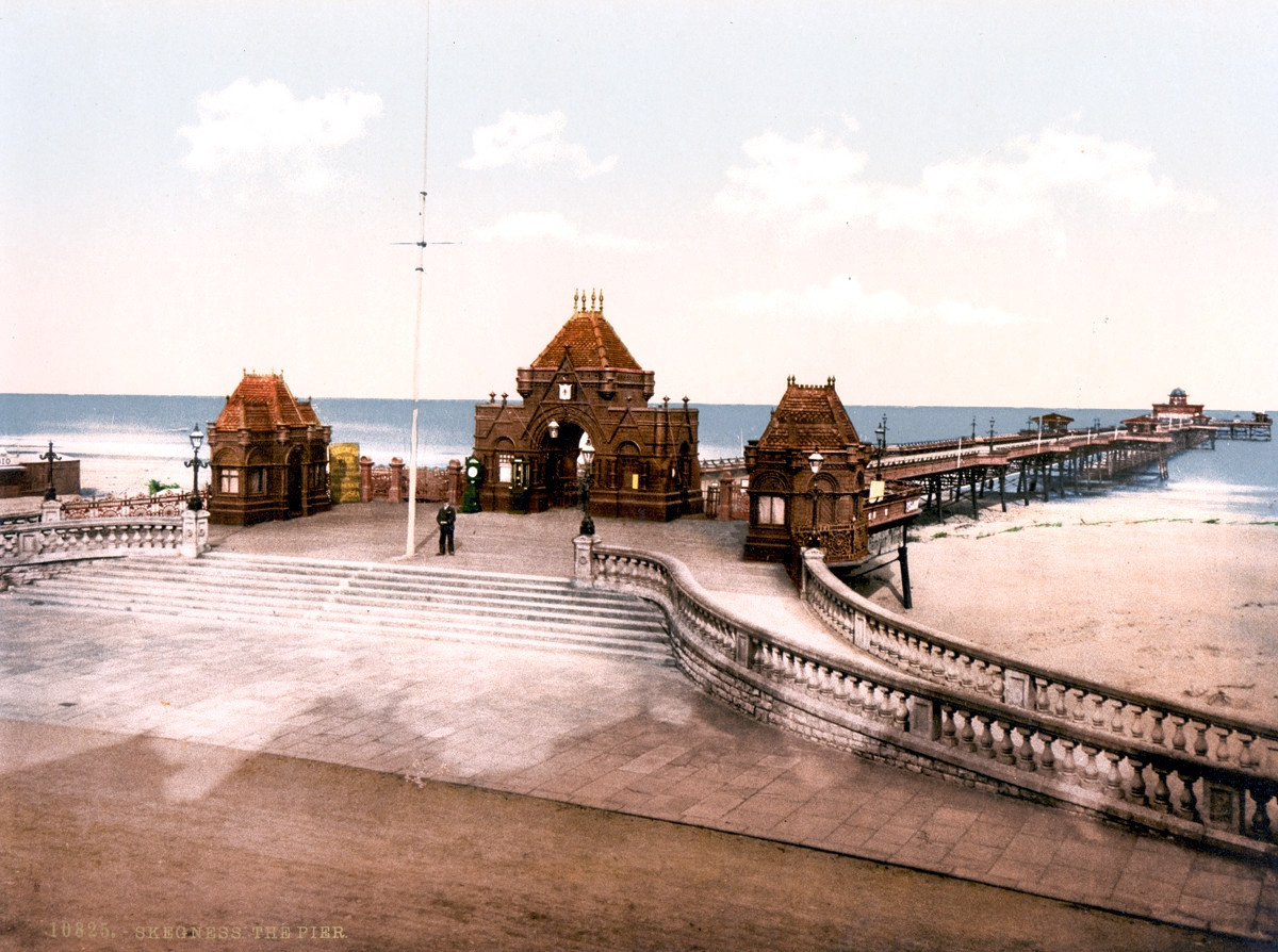 Skegness Pier, England, 1895