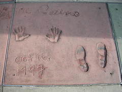 Usa - Hollywood's Chinese Theater Footprints