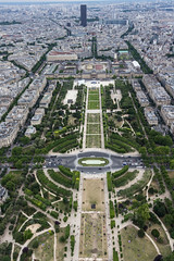 Paris from bird eye view.