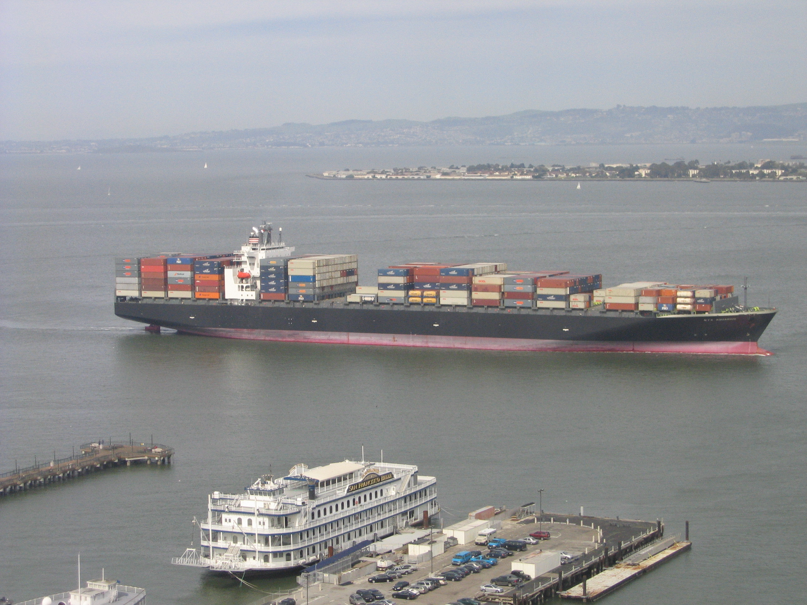 Imports Arrive at San Francisco Bay