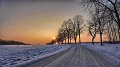 Czech Republic Winter Sunset-Sunrise
