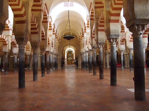 Córdoba Spain - Mezquita de Córdoba - Cathedral of Our Lady of the Assumption - Arches and Pillars.8