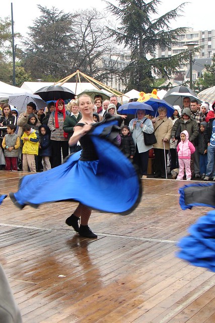 Dancing despite the rain