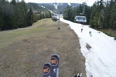 Skiing at Blackcomb April 2013
