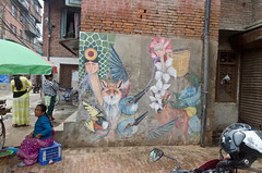 nepal street art