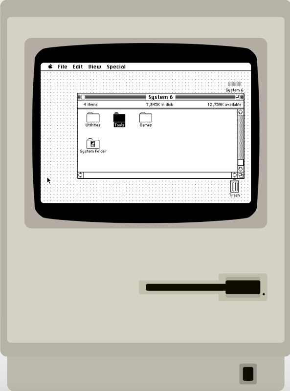 System 6 Mac Classic