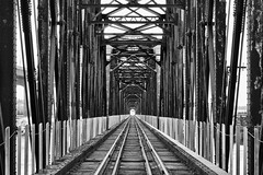 International railroad bridge
