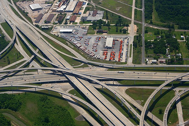 Mother of all freeway cloverleaves