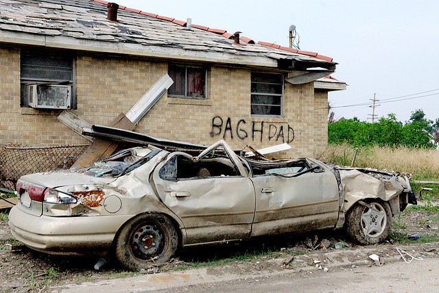 Post-Katrina New Orleans: All Too Appropriate Graffitti