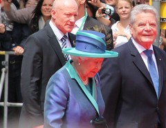 Queen Elizabeth II in Frankfurt