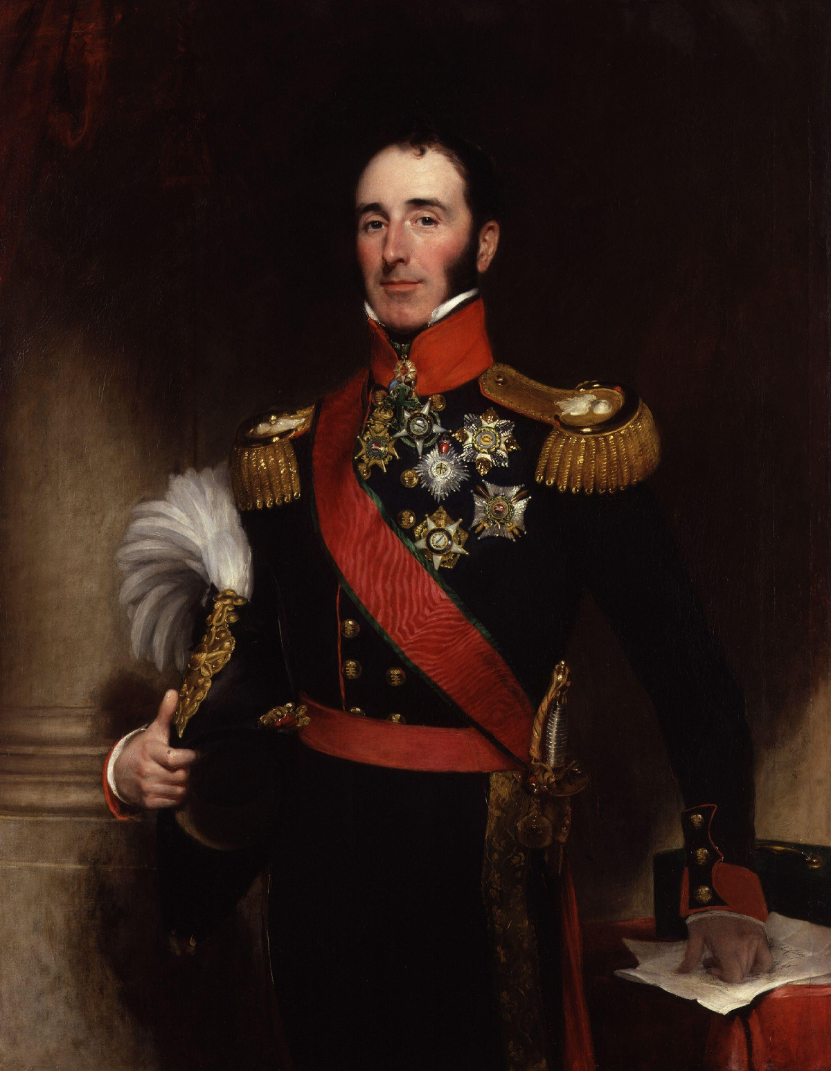 Sir John Ponsonby Conroy, 1st Baronet by Henry William Pickersgill, 1837
