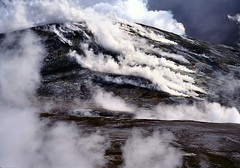 White Island Volcano - steaming dome