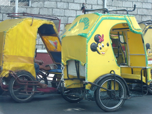 Yellow Pedicabs
