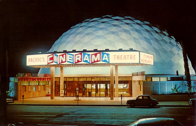 Pacific's Cinerama Theatre, LA CA, 1963