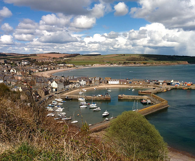 Stonehaven from the Coastal Tourist Route