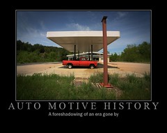 Auto Motive History or Portrait of an Abandoned Gas Station