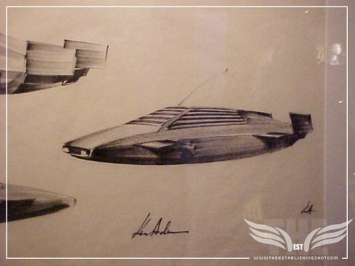 The Establishing Shot: James Bond Exhibition - Submersible Lotus Esprit  concept drawings for The Spy Who Loved Me - Science Museum, London by Craig Grobler