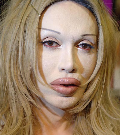 Pete Burns looks like a sex doll Listen to the Feast of Fools podcast 