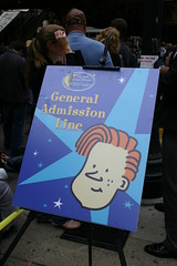 Line for Late Night with Conan O'Brien in Chicago