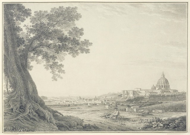 A View of Rome by Giovanni Battista Lusieri, 1780