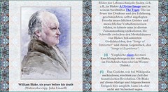William Blake:  Poems, pictures and translations