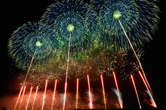 2015年の花火　Fireworks in 2015