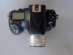 Helios-44 mounted on Nikon D800