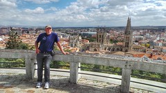 Vistas de la Ciudad de Burgos desde el Mirador del Castillo