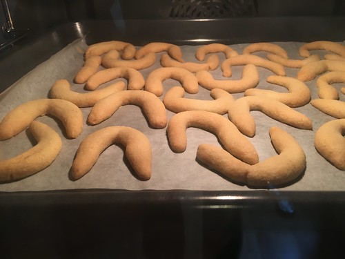 Kekse im Ofen
