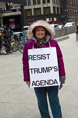 Rally Against Trump's Cabinet Selections Chicago, Illinois 1-9-17