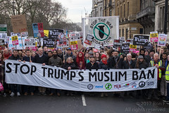 Stop Trump's Muslim Ban - London 4 Feb 2017