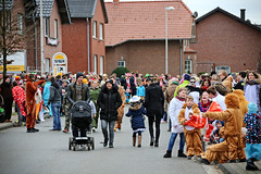 Langbroich, Carnival 2017, NRW, Germany