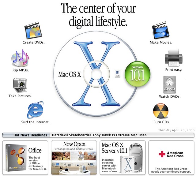 Mac OS X 2001