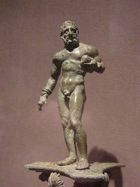 Greek Bronze of a Boxer 1st century BCE
