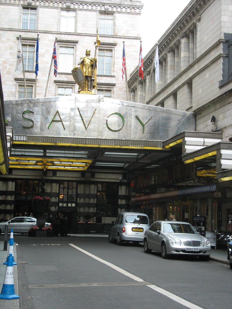 Savoy Hotel, The Strand, London