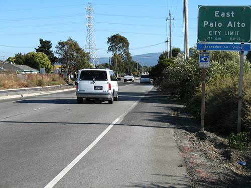 East Palo Alto Bicycle Lane