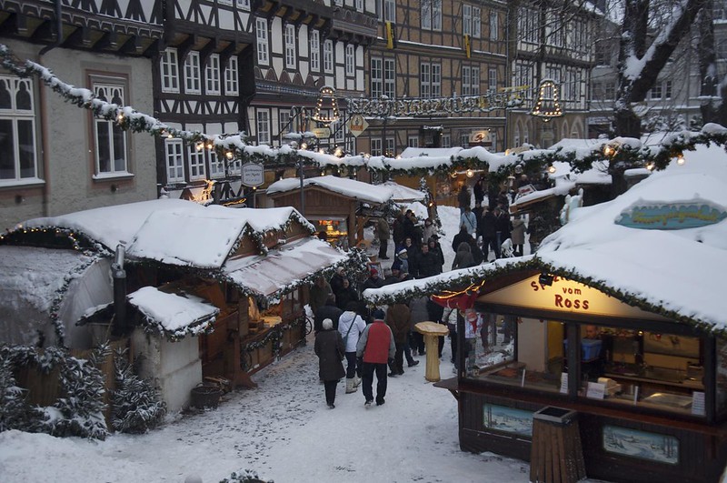 Christmas market in Goslar, Germany. Credit Graham Hills