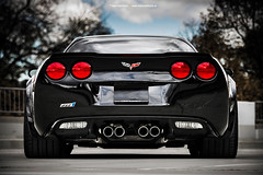 Black Corvette C6 ZR1